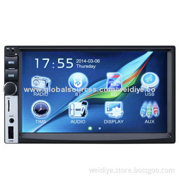 In-dash 2-DIN Deckless Car PlayerNew